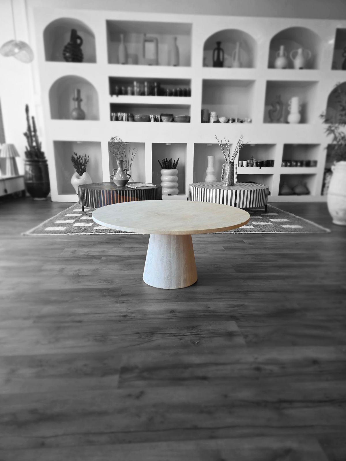 Table Basse Travertin