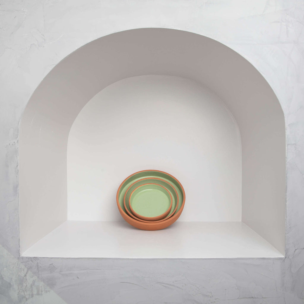 Lot de 3 Assiettes Tourba