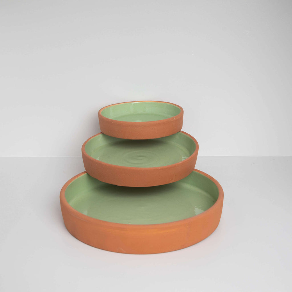 Lot de 3 Assiettes Tourba