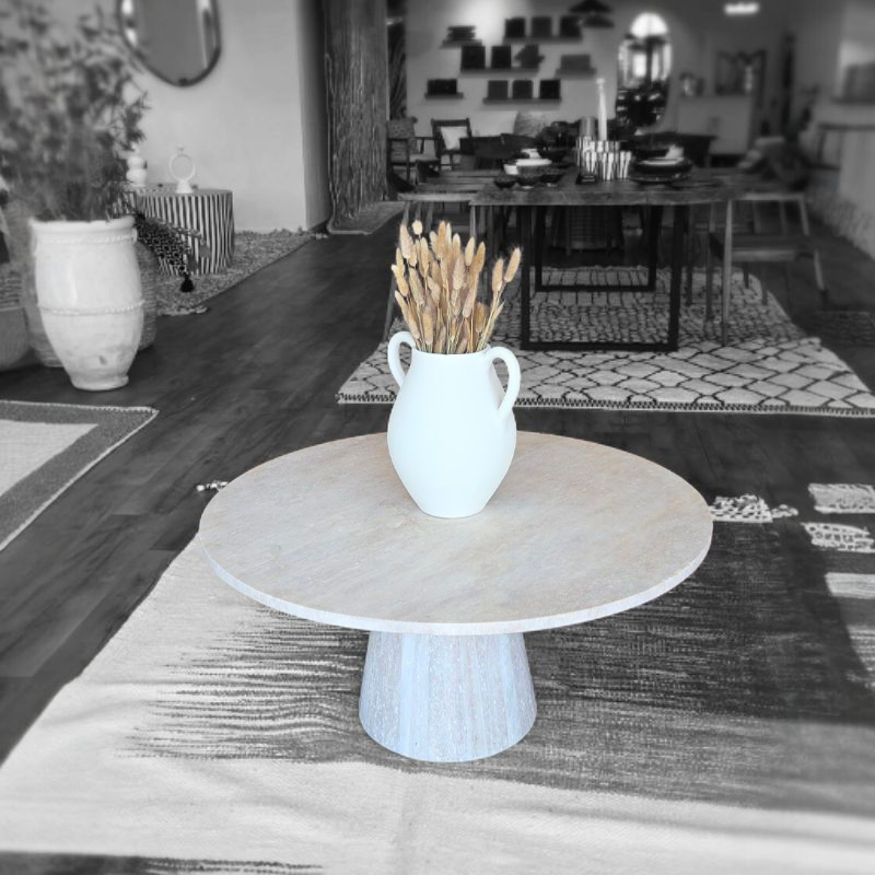 Table Basse Travertin