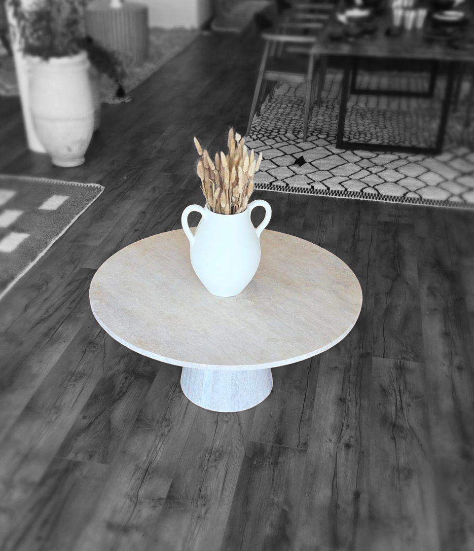 Table Basse Travertin