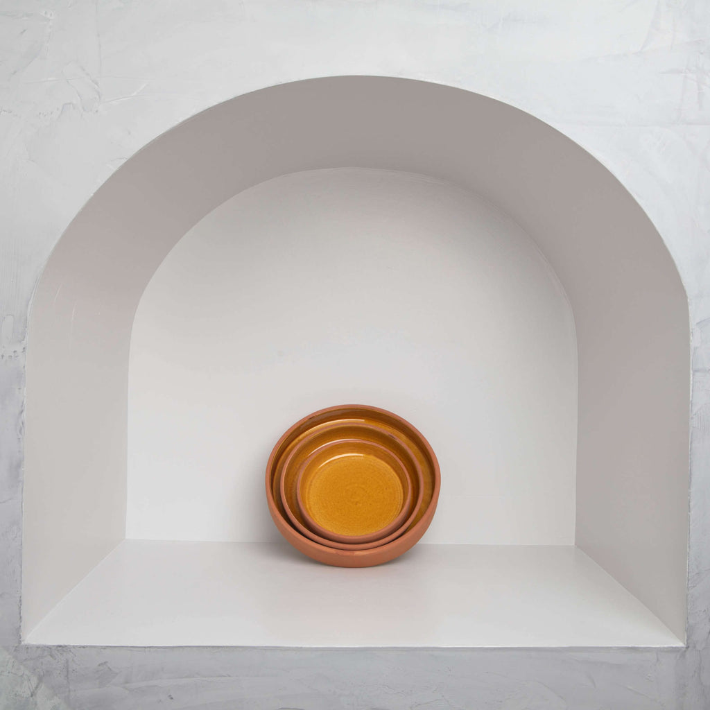 Lot de 3 Assiettes Tourba